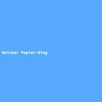 Weicher Papier-Ring