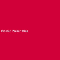 Weicher Papier-Ring