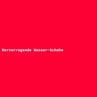 Hervorragende Wasser-Schuhe