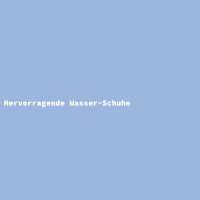 Hervorragende Wasser-Schuhe