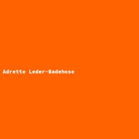 Adrette Leder-Badehose