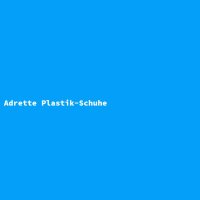 Adrette Plastik-Schuhe