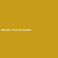 Adrette Plastik-Schuhe