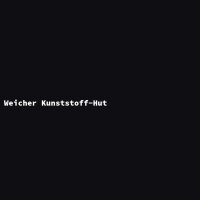 Weicher Kunststoff-Hut