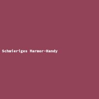 Schmieriges Marmor-Handy
