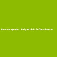 Hervorragender Polyamid-Briefbeschwerer