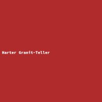 Harter Granit-Teller