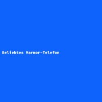 Beliebtes Marmor-Telefon