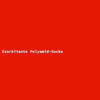 Exorbitante Polyamid-Socke