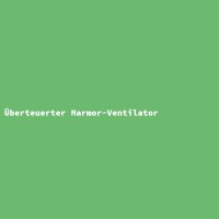 &Uuml;berteuerter Marmor-Ventilator