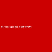 Hervorragendes Samt-Brett