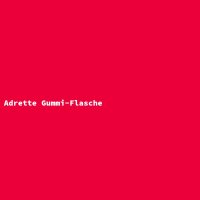 Adrette Gummi-Flasche