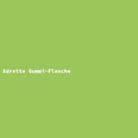 Adrette Gummi-Flasche