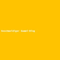 Geschmeidiger Gummi-Ring