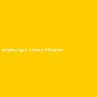 Schmieriges Leinen-Pflaster