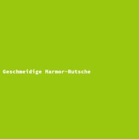Geschmeidige Marmor-Rutsche