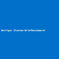 Wertiger Elastan-Briefbeschwerer