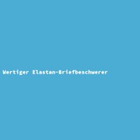 Wertiger Elastan-Briefbeschwerer