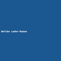 Weiche Leder-Kanne