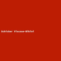 Schicker Viscose-Bikini