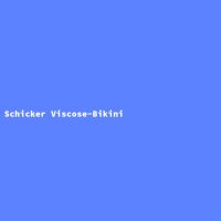 Schicker Viscose-Bikini