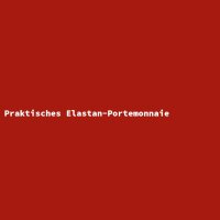 Praktisches Elastan-Portemonnaie