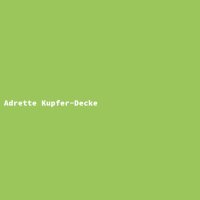 Adrette Kupfer-Decke