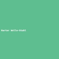 Harter Wolle-Stuhl