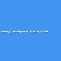 Besorgniserregender Plastik-Schal