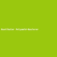 Rustikaler Polyamid-Rasierer