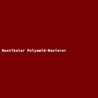 Rustikaler Polyamid-Rasierer