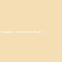 Eleganter Stahl-Stuhl Wheat S