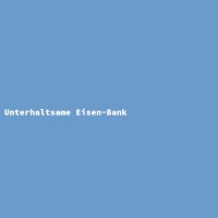 Unterhaltsame Eisen-Bank