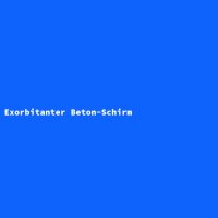 Exorbitanter Beton-Schirm