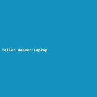 Toller Wasser-Laptop