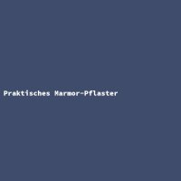 Praktisches Marmor-Pflaster