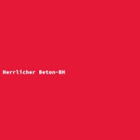 Herrlicher Beton-BH