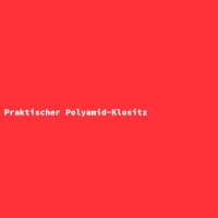 Praktischer Polyamid-Klositz