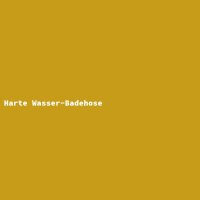 Harte Wasser-Badehose