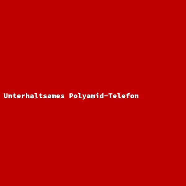 Unterhaltsames Polyamid-Telefon