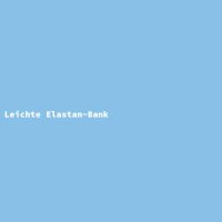 Leichte Elastan-Bank