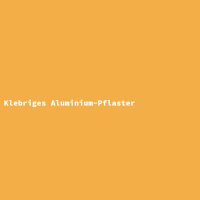Klebriges Aluminium-Pflaster