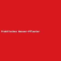 Praktisches Wasser-Pflaster