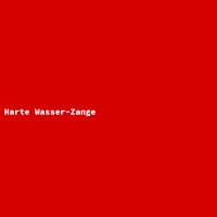 Harte Wasser-Zange