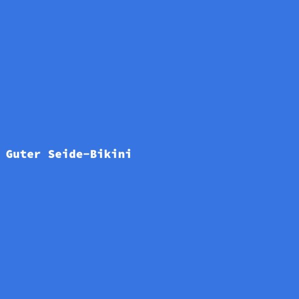Guter Seide-Bikini