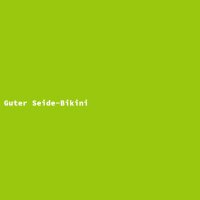 Guter Seide-Bikini