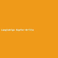Langlebige Kupfer-Brille