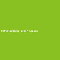 Mittelm&auml;&szlig;iger Leder-Lappen