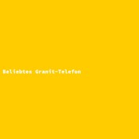 Beliebtes Granit-Telefon