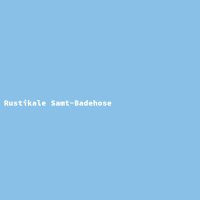 Rustikale Samt-Badehose